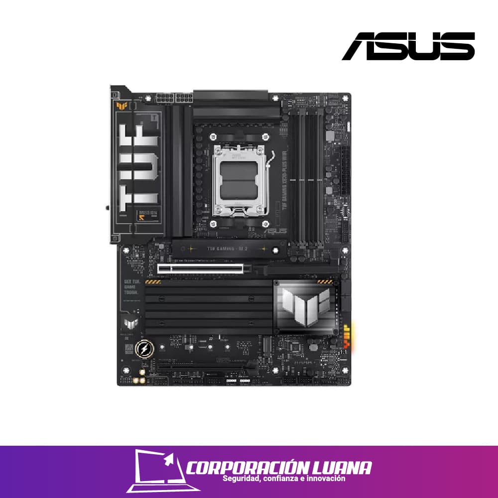 Imagen de MOTHERBOARD ASUS TUF GAMING X870-PLUS WIFI ( 90MB1IU0-M0EAY0 ) DDR5 | WIFI 7 | AM5