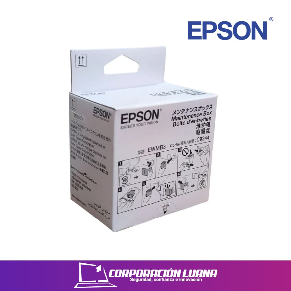 Foto del producto CAJA DE MANTENIMIENTO EPSON ( C9344-EWMB3 ) L3560 / L3559