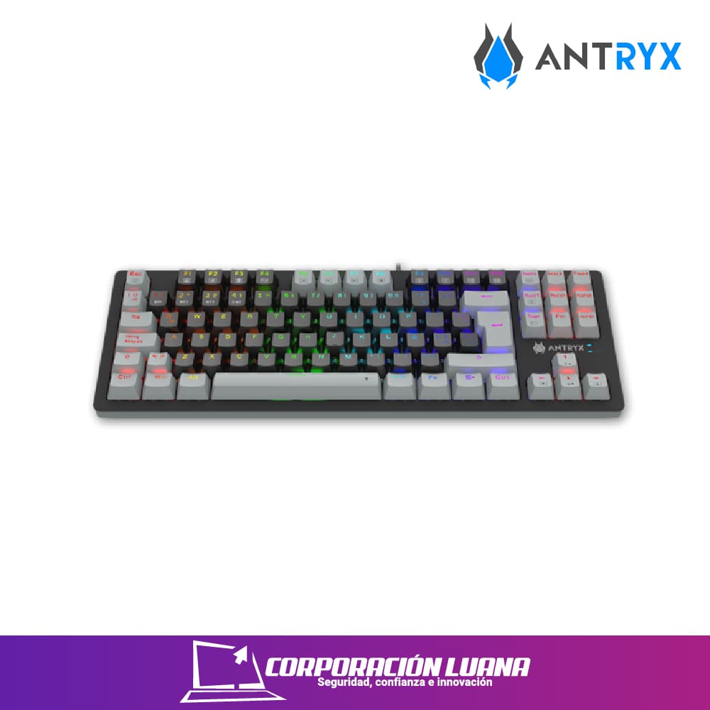 Imagen de TECLADO MECANICO INALAMBRICO ANTRYX MK845 TRIX ( AMK-845TXKRE-SP ) SWITCH RED