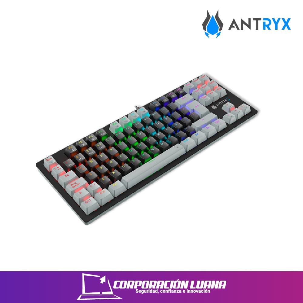 Imagen de TECLADO MECANICO INALAMBRICO ANTRYX MK845 TRIX ( AMK-845TXKRE-SP ) SWITCH RED