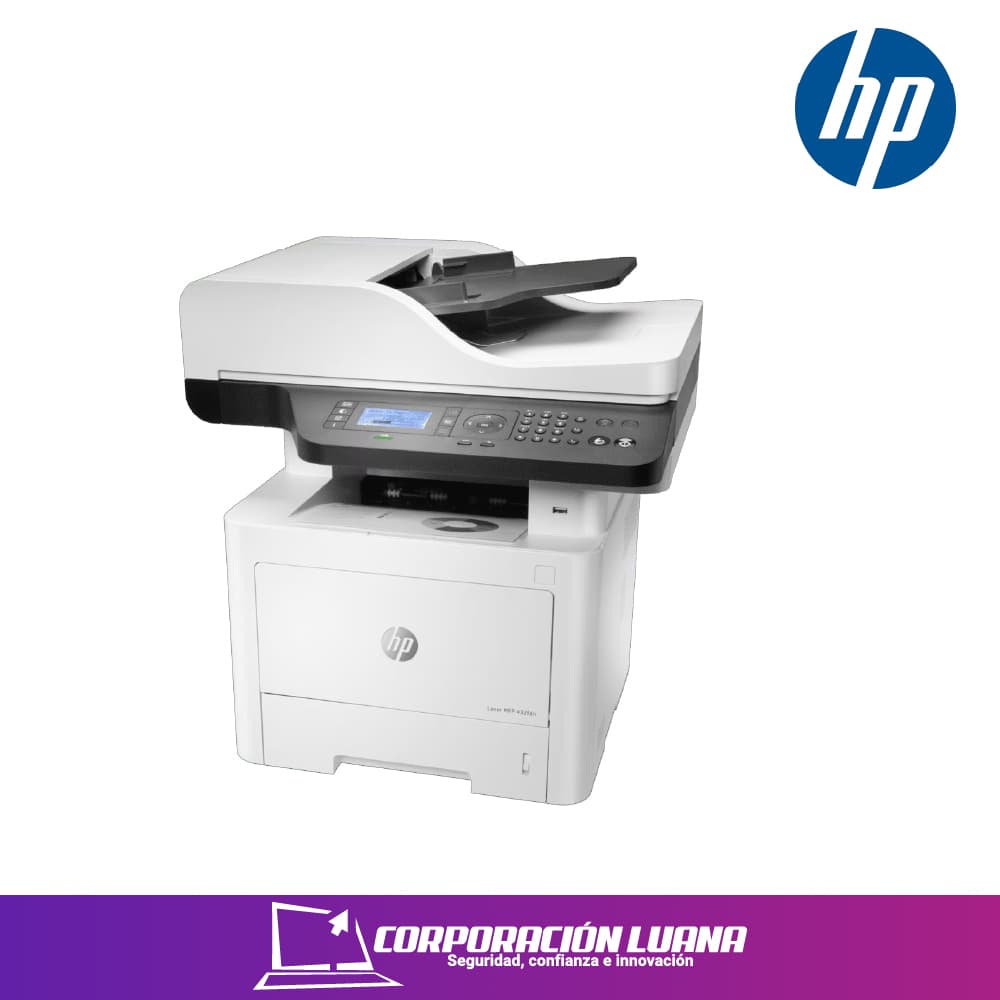 Imagen de IMPRESORA LASER HP MFP 432FDN MULTIFUNCIONAL ( 7UQ76A ) USB - RED | COLOR BLANCA