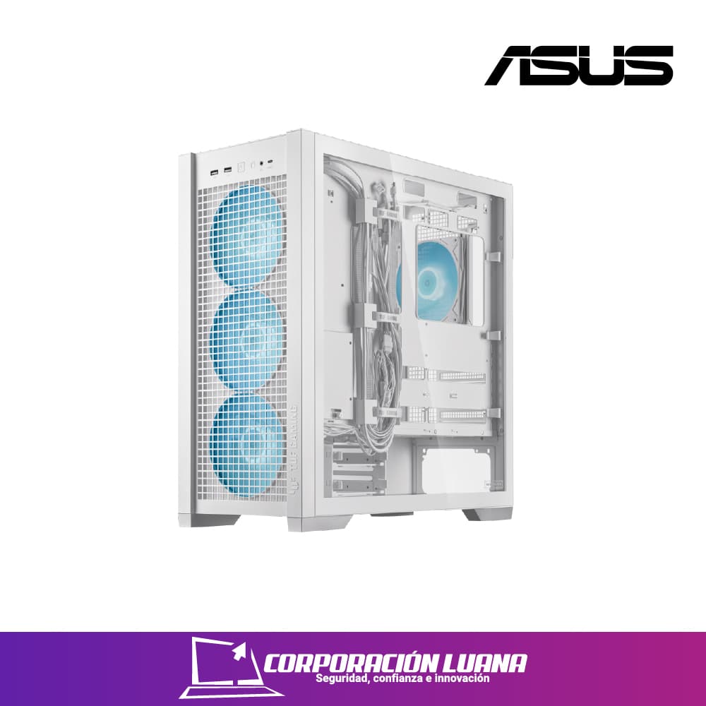 Imagen de CASE ASUS TUF GAMING GT302 ( GT302 ) S/FUENTE | BLANCO | X4 FAN ARGB