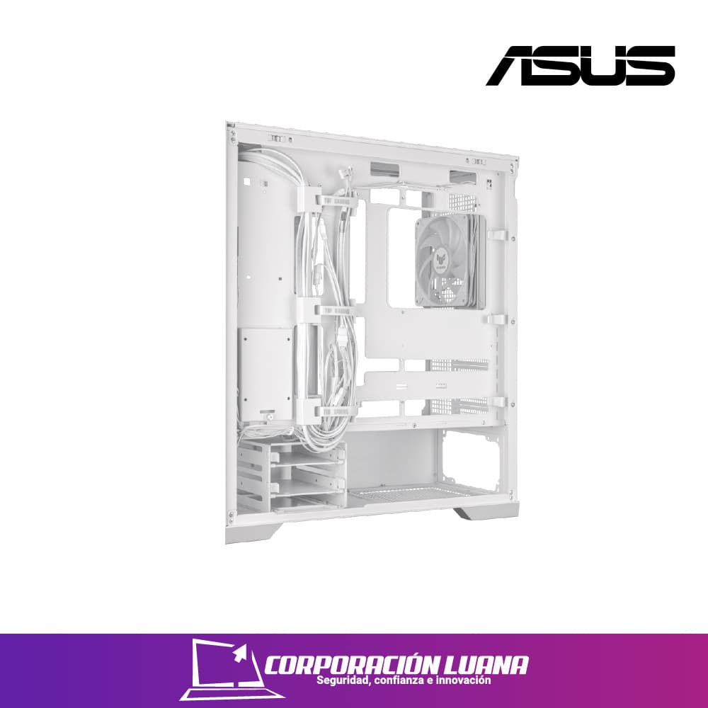 Imagen de CASE ASUS TUF GAMING GT302 ( GT302 ) S/FUENTE | BLANCO | X4 FAN ARGB