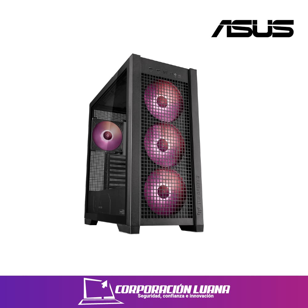 Foto del producto CASE ASUS TUF GAMING GT302 ( GT302 ) S/FUENTE | NEGRO | X4 FAN ARGB