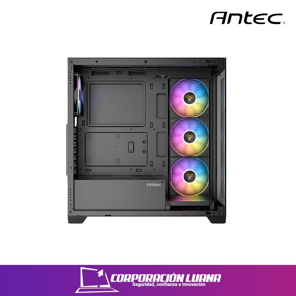 CASE ANTEC CX300 ARGB ELITE BLACK ( 0-761345-10097-7 ) S/FUENTE VIDRIO TEMPLADO USB 3.0/USB 2.0
