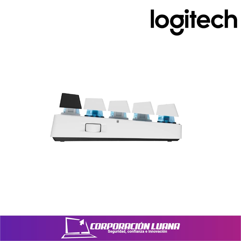Imagen de TECLADO LOGITECH PRO X 60 LIGHTSPEED ( 920-011921 ) BLANCO | BT - OPTICO | 65 HORAS | LED RGB