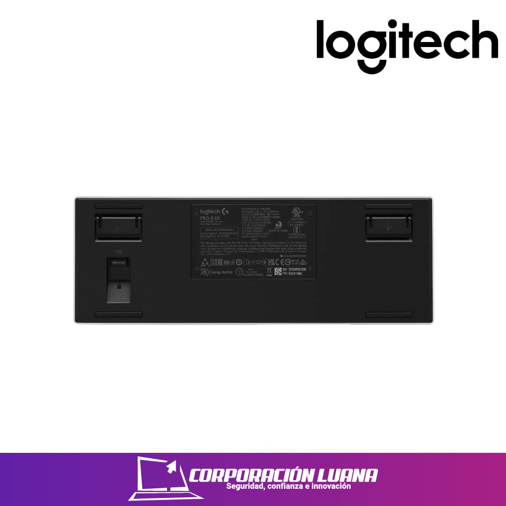 Imagen de TECLADO LOGITECH PRO X 60 LIGHTSPEED ( 920-011921 ) BLANCO | BT - OPTICO | 65 HORAS | LED RGB