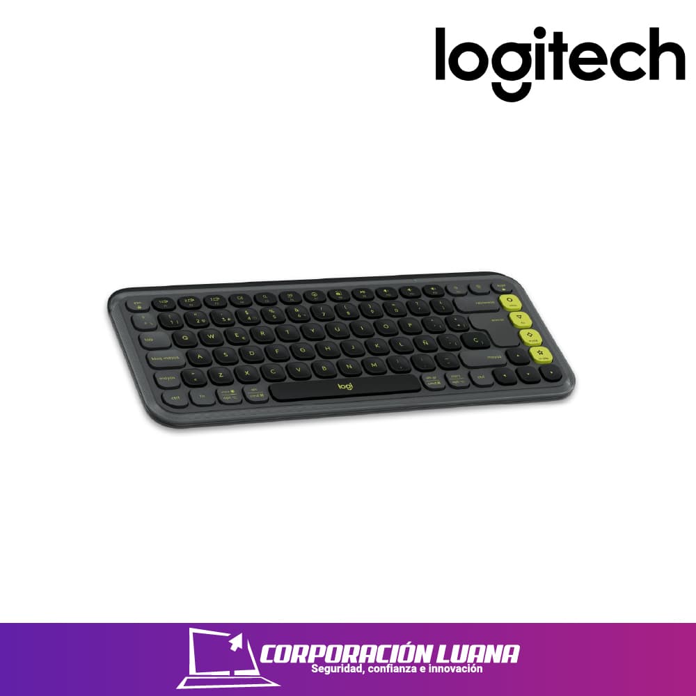 Imagen de COMBO LOGITECH TECLADO Y MOUSE POP ICON  ( 920-013052 ) GRAFITO | COPILOT | INALAMBRICO - BT