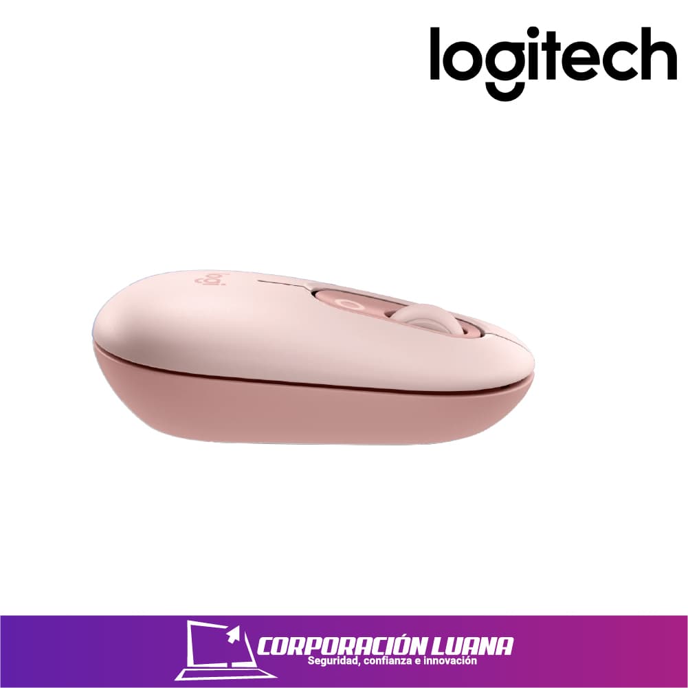 Imagen de COMBO LOGITECH TECLADO Y MOUSE POP ICON  ( 920-013053 ) ROSADO | COPILOT | INALAMBRICO - BT