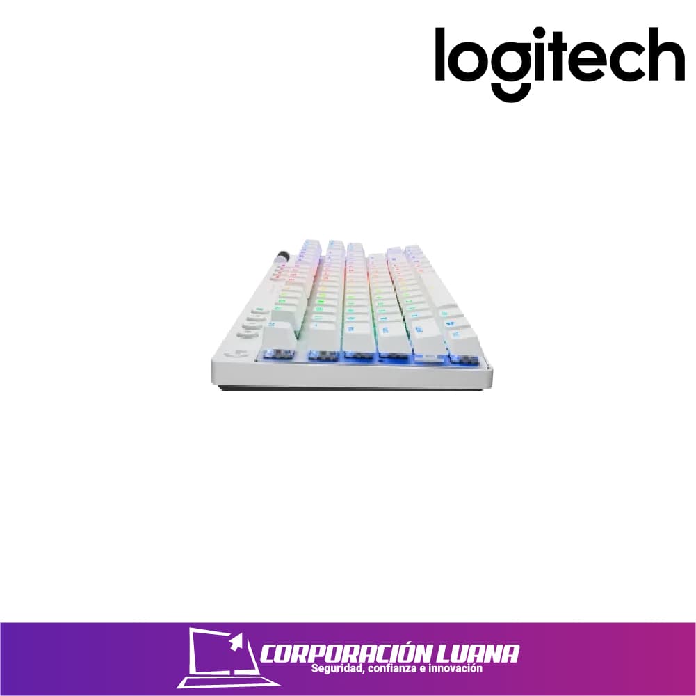 Imagen de TECLADO LOGITECH PRO X TKL LIGHTSPEED ( 920-012143 ) BLANCO