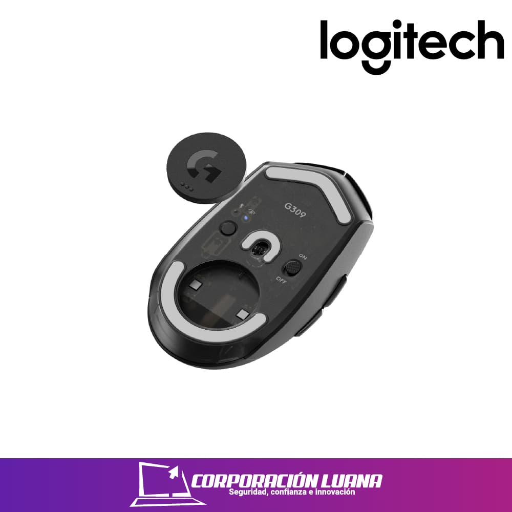 Imagen de MOUSE LOGITECH G309 LIGHTSPEED ( 910-007197 ) NEGRO | WIRELESS - BT | SENSOR HERO 25K