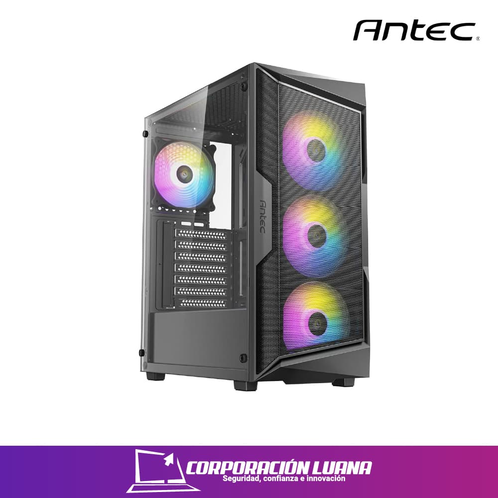Imagen de CASE ANTEC ( AX61 ELITE ) S/FUENTE | X4 FANES ARGB