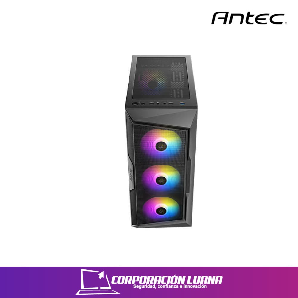 Imagen de CASE ANTEC ( AX61 ELITE ) S/FUENTE | X4 FANES ARGB