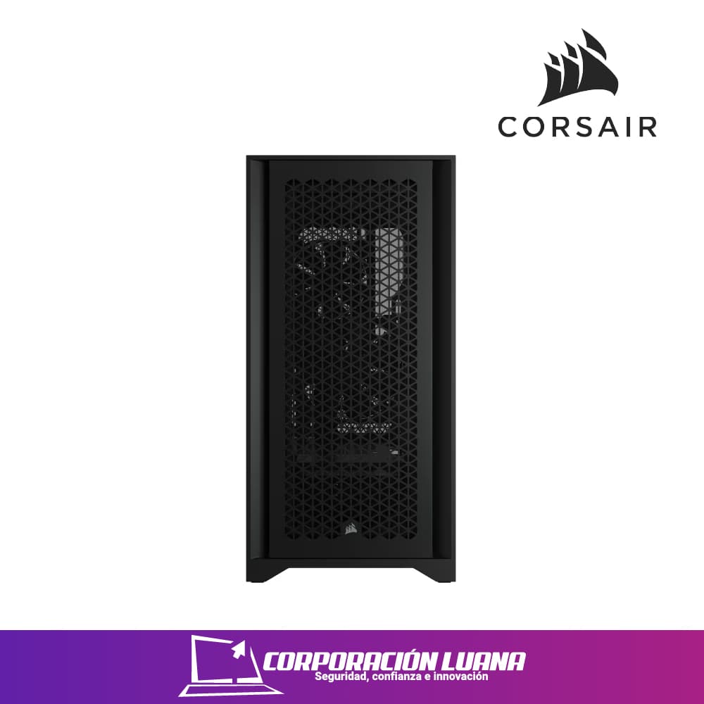 Imagen de CASE CORSAIR 4000D AIRFLOW ( MID-4000D-AIRFLOW ) S/FUENTE | NEGRO | X4 FAN ARGB