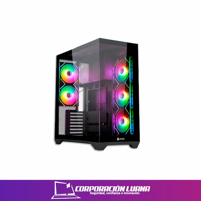 CASE MID TOWER ANTRYX FX 970 PRO ARGB 5 FAN X 140MM USB TIPO C (AC-FX970KP)