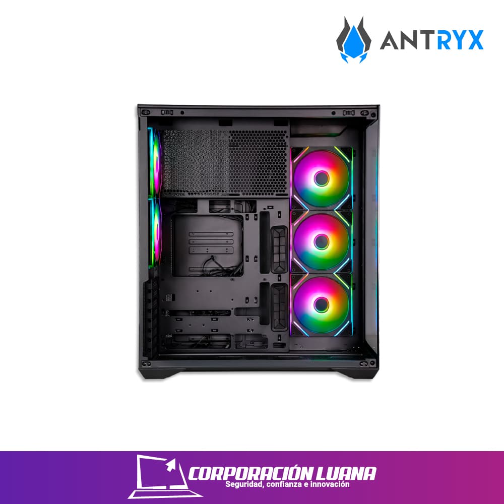 Imagen de CASE MID TOWER ANTRYX FX 970 PRO ARGB 5 FAN X 140MM USB TIPO C (AC-FX970KP)