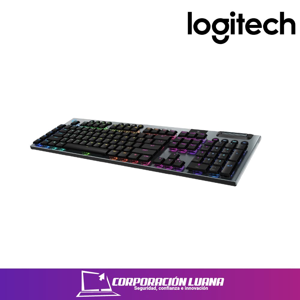 Imagen de TECLADO GAMING LOGITECH G915 X  LIGHTSPEED ( 920-012670 ) MECANICO | BT | KEYCONTROL | NEGRO | LIGHTSYNC RGB