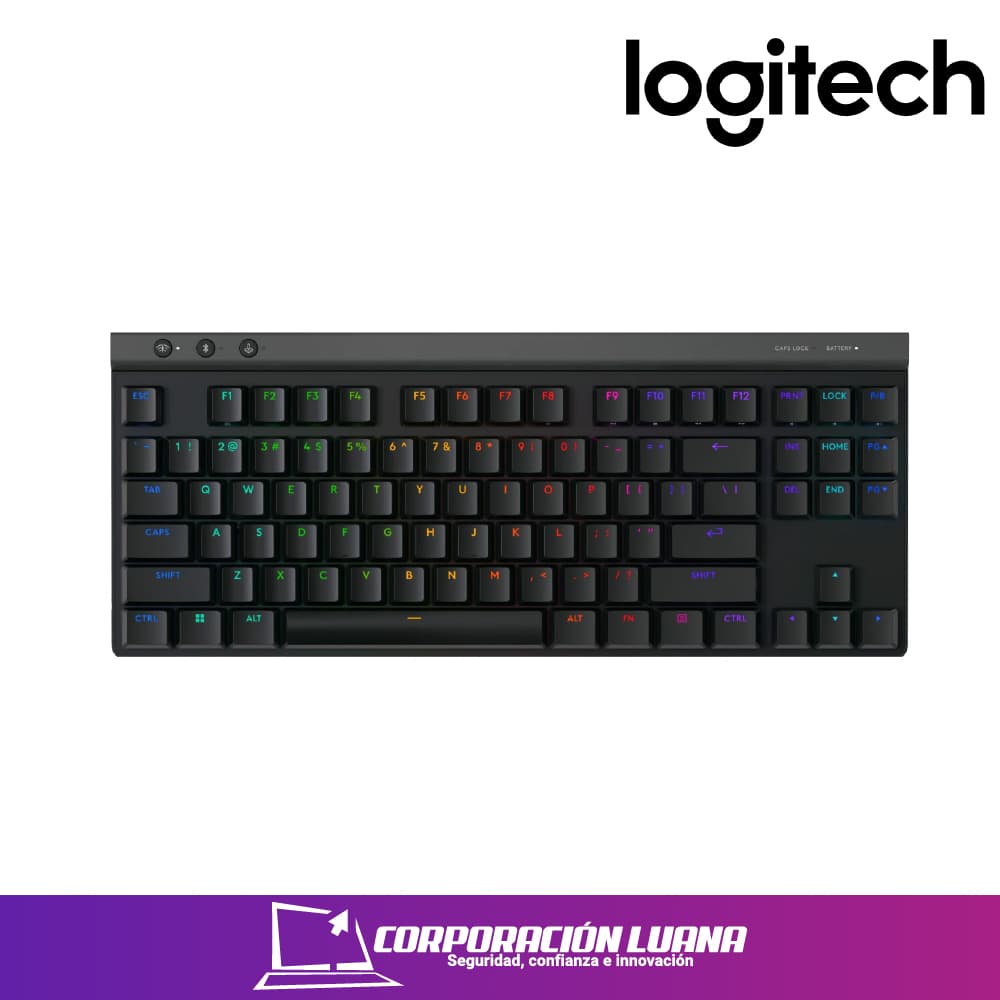 Imagen de TECLADO INALAMBRICO LOGITECH G515 LIGHTSPEED TKL ( 920-012423 ) NEGRO | SWITCH TACTIL | LED RGB