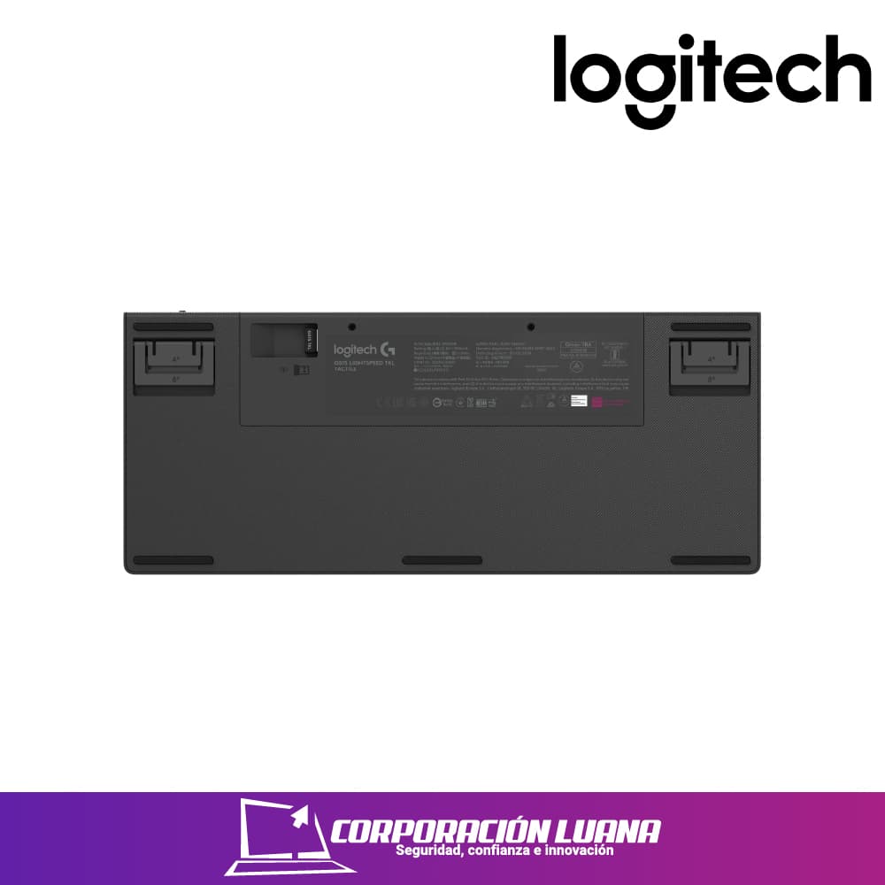 Imagen de TECLADO INALAMBRICO LOGITECH G515 LIGHTSPEED TKL ( 920-012423 ) NEGRO | SWITCH TACTIL | LED RGB