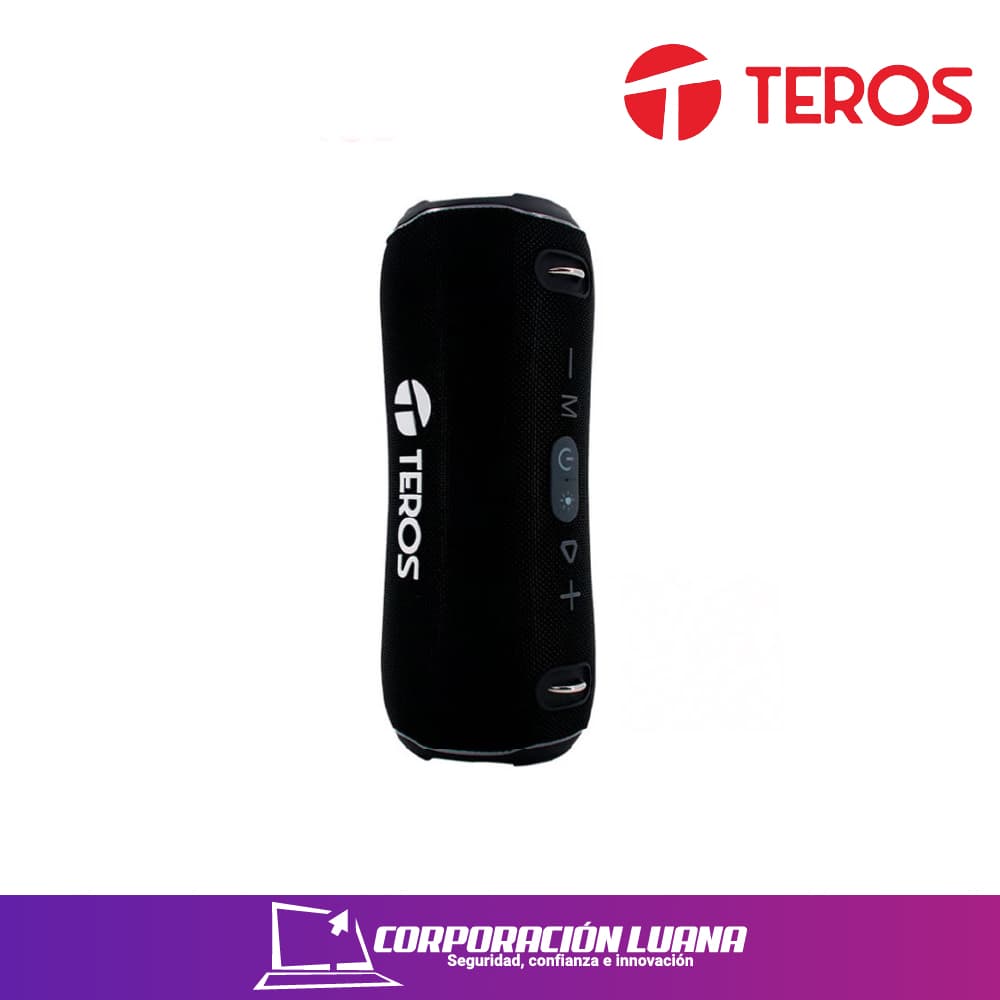 Foto del producto PARLANTE TEROS BLUETOOTH 5.0 ( TE-6046N ) NEGRO | 40W | LED | 1200MAH