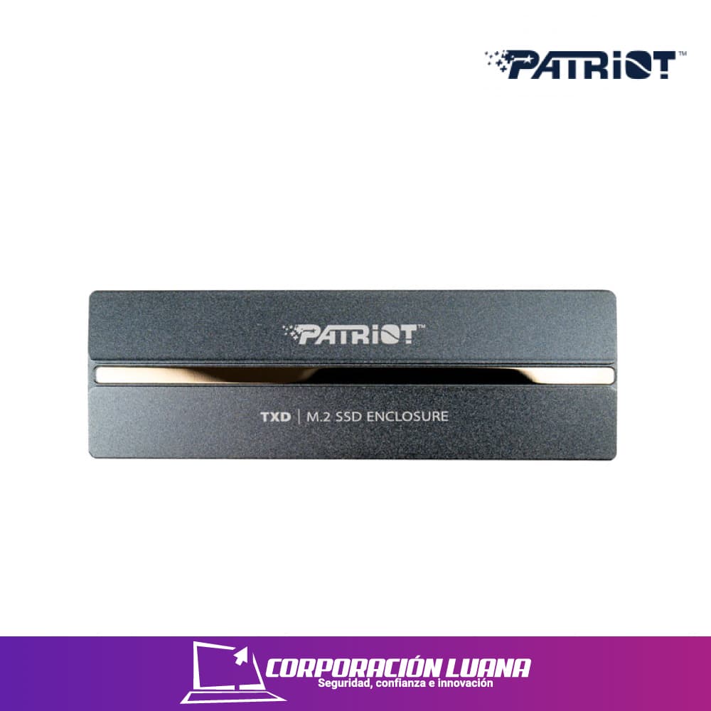 Foto del producto CASE PARA SSD M.2 PCIE  TXD PATRIOT ( PV810UPNGM ) 1000 MB/S | 2230/2242/2260/2280 | USB 3.2-C