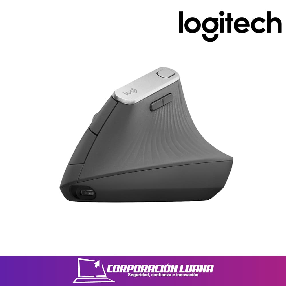 Imagen de MOUSE LOGITECH MX VERTICAL ADVANCE ERGONOMIC ( 910-005449 ) WIRELESS - BT | NEGRO