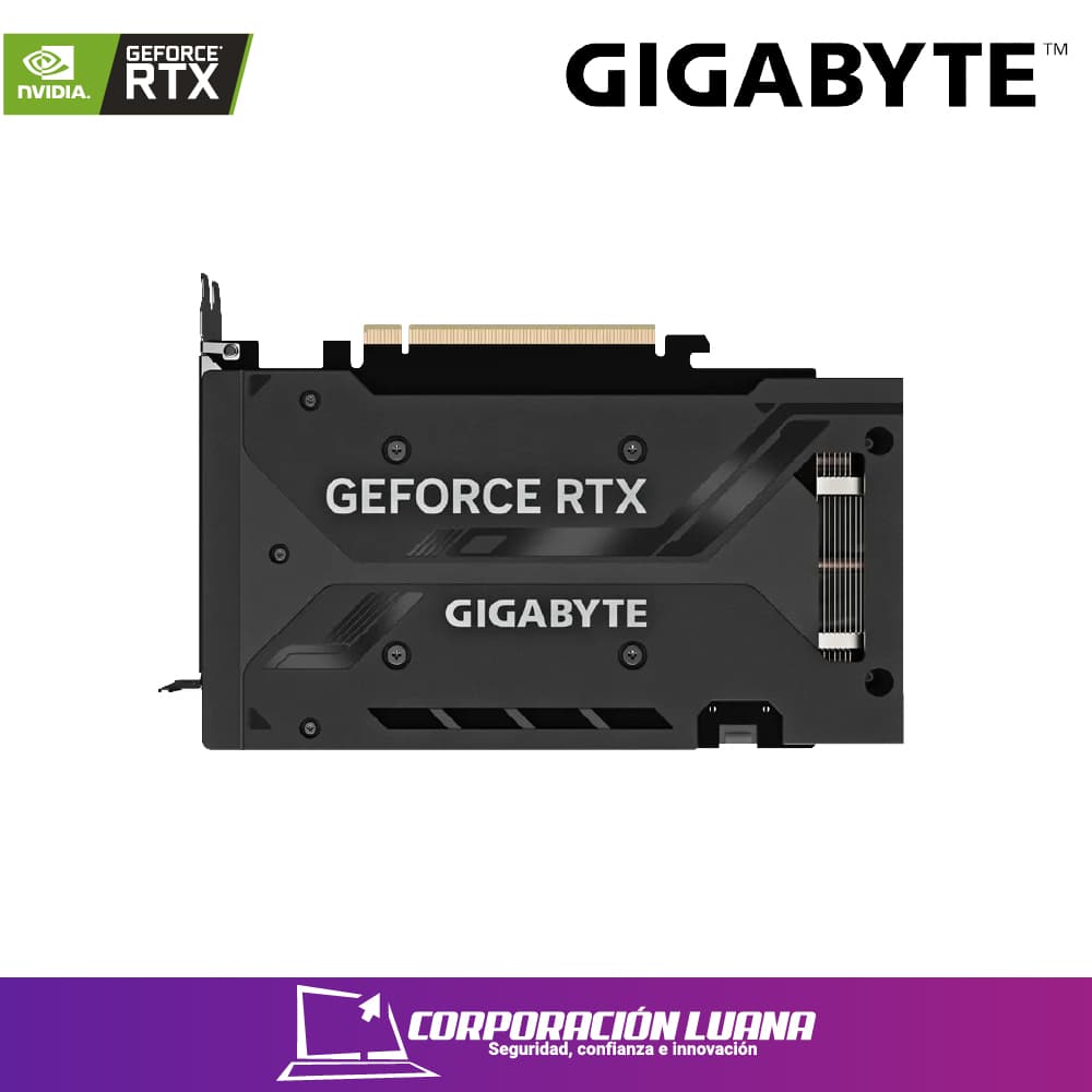 Imagen de TARJETA DE VIDEO GIGABYTE RTX 4070 WINDFORCE ( GV-N4070WF2OCV2-12GD ) 12GB - GDDR6 | X2 FAN | X3 DP - 1 HDMI | 192 BIT