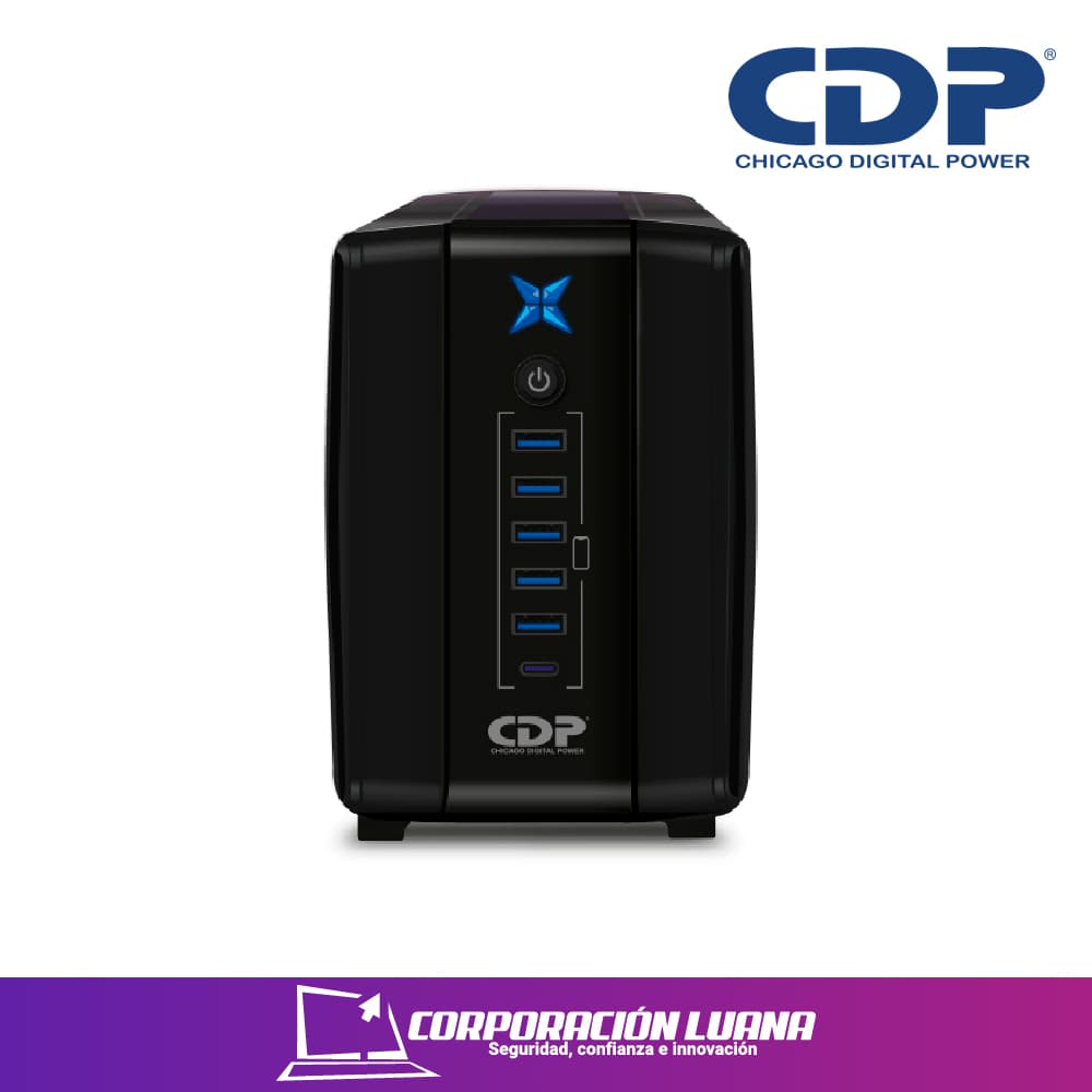 Foto del producto UPS CDP INTERACTIVO 508I ( R-UPR-508I ) 500VA - 250W | 220V 8 TOMAS