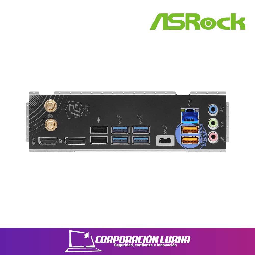 Imagen de MOTHERBOARD ASROCK Z790 RIPTIDE WIFI ( COAARV90-MXBMD0-A0UAYZ ) DDR5 | LGA1700 |