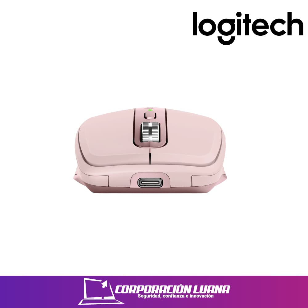 Imagen de MOUSE LOGITECH MX ANYWHERE 3S ( 910-006934 )  BLUETOOTH - WIRELESS USB-C | ROSADO