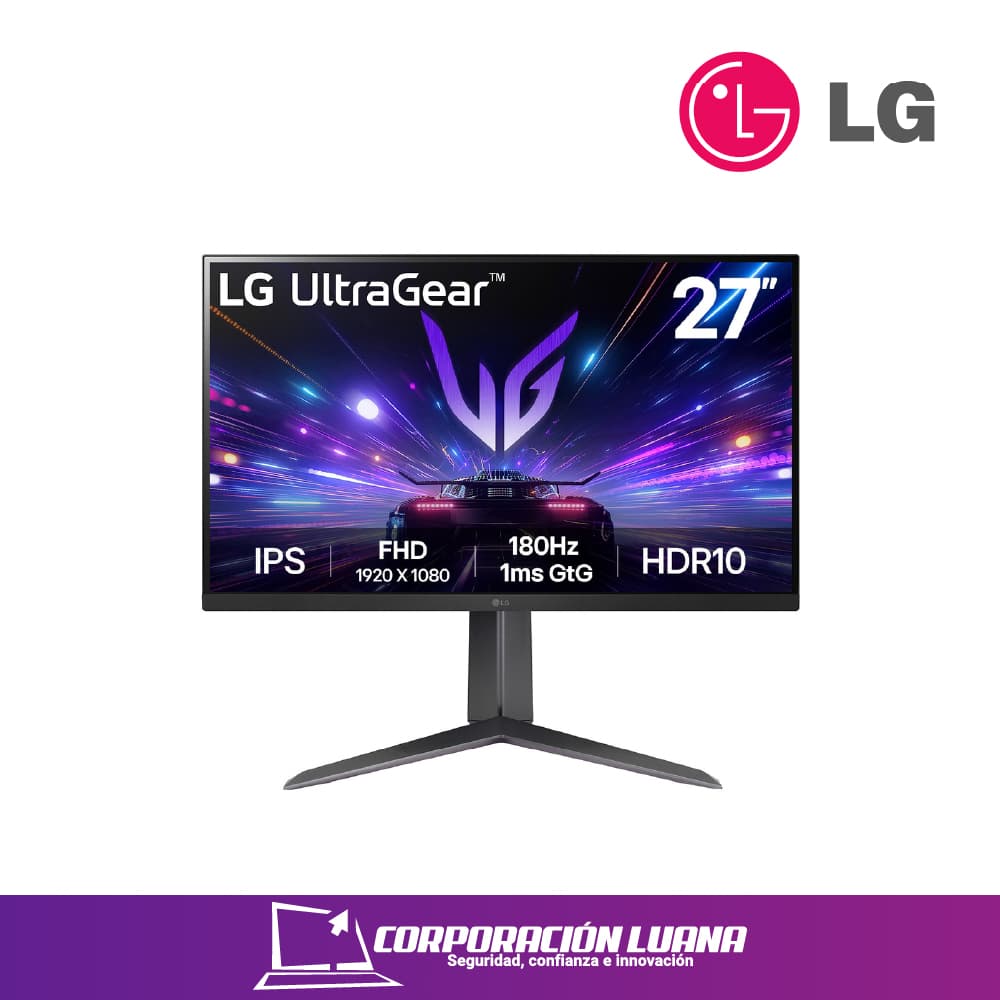 Foto del producto MONITOR GAMER LG 27" ( 27GS65F ) IPS | FHD HDR10 | 180HZ - 1MS | HDMI - DP