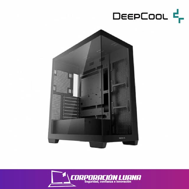 CASE DEEPCOOL CG580 ( R-CG580-BKNDA0-G-1 ) S/FUENTE | SIN COOLER | NEGRO