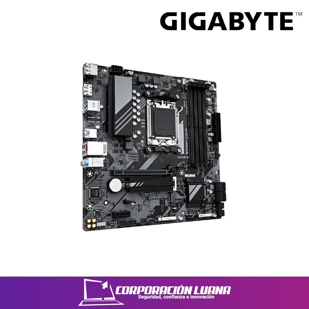 Imagen de MOTHERBOARD GIGABYTE B650M D3HP ( B650M-D3HP-DDR5 ) DDR5 | AM5