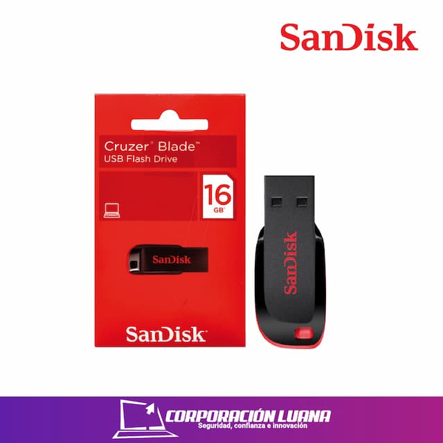 MEMORIA FLASH USB SANDISK 16GB ( Z50 ) CRUZERBLADE
