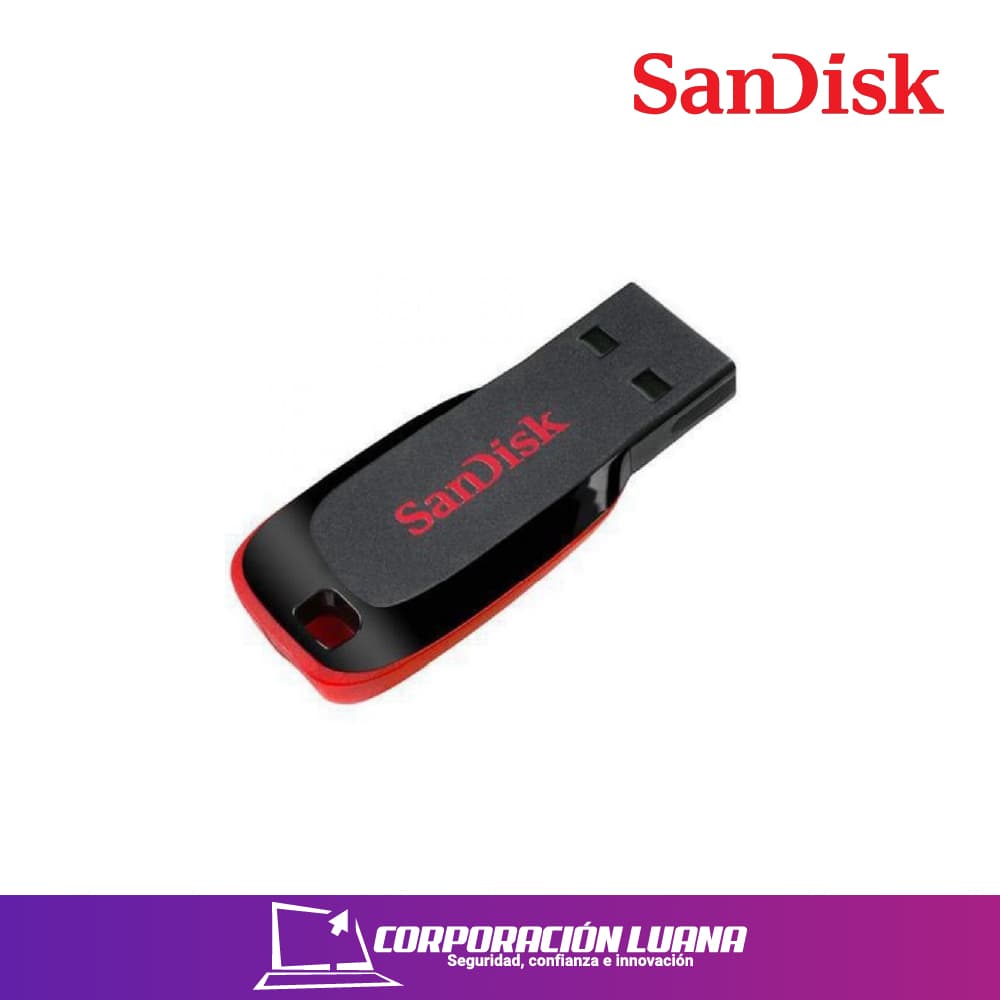 Imagen de MEMORIA FLASH USB SANDISK 16GB ( Z50 ) CRUZERBLADE