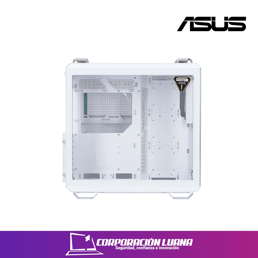 Imagen de CASE ASUS TUF GAMING GT502 BLANCO ( 90DC0090-B08000 ) S/ FUENTE VIDRIO TEMPLADO