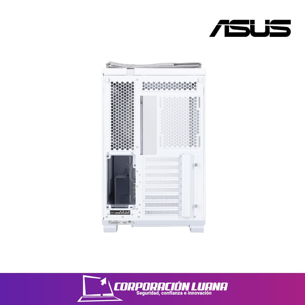 Imagen de CASE ASUS TUF GAMING GT502 BLANCO ( 90DC0090-B08000 ) S/ FUENTE VIDRIO TEMPLADO