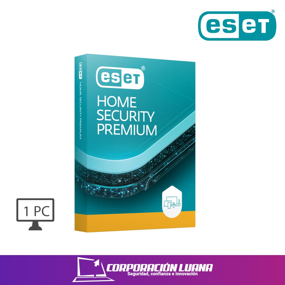 Foto del producto ANTIVIRUS ESET HOME SECURITY PREMIUM ( S11030202 ) 1 PC | 12 MESES