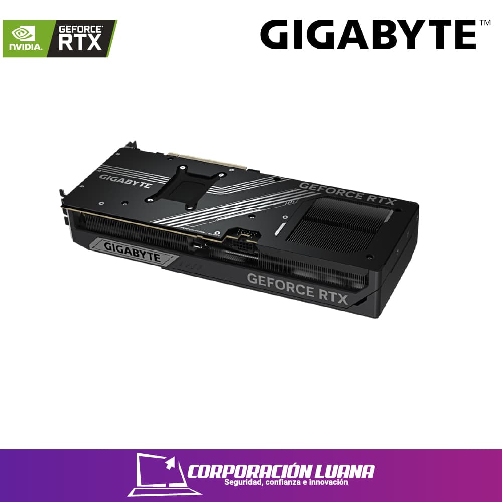 Imagen de TARJETA DE VIDEO GIGABYTE RTX 5080 WINDFORCE OC ( GV-N5080WF3 ) 16GB GDDR7 | DLSS 4 | X3 FAN | X3 DP - 1 HDMI