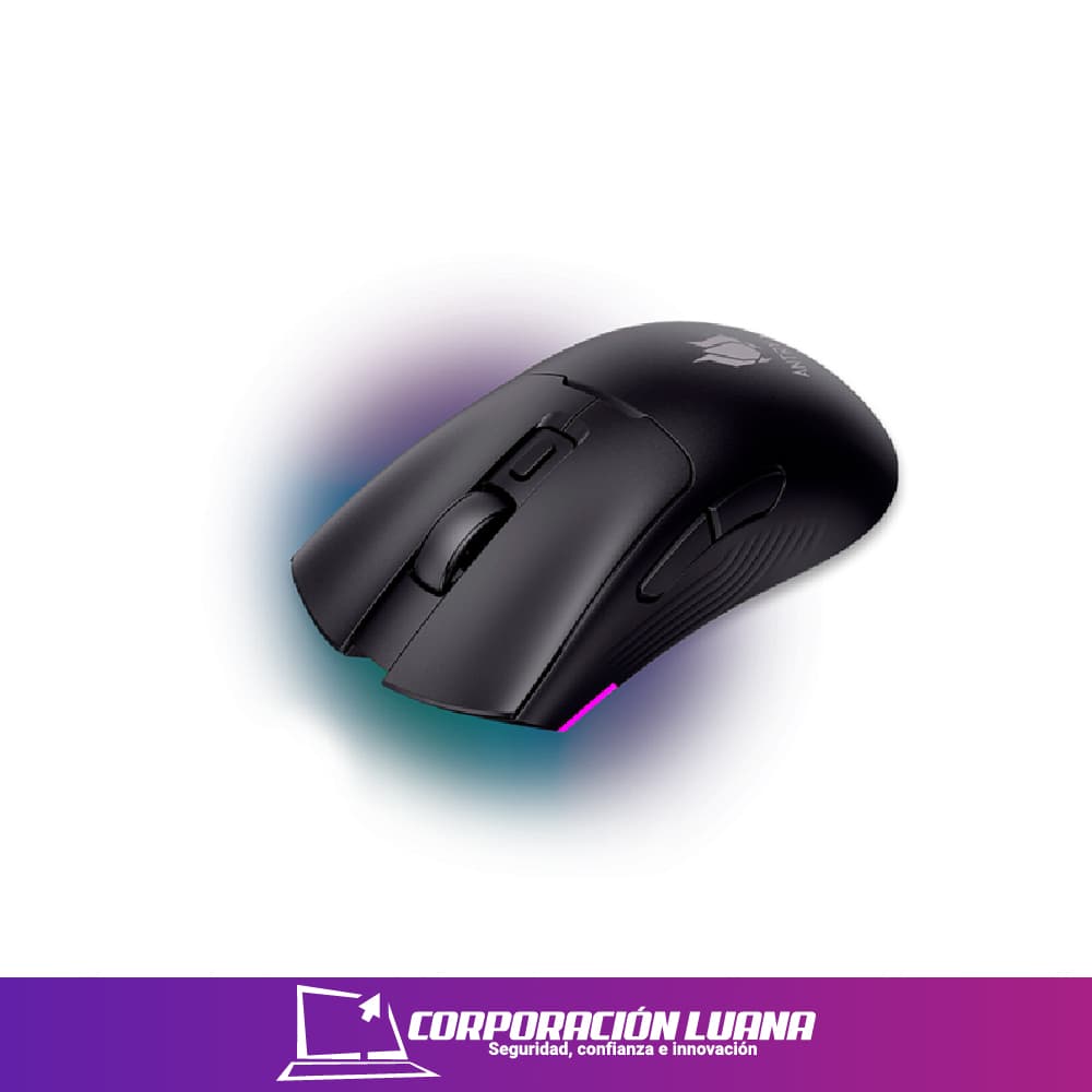 Imagen de MOUSE INALAMBRICO ANTRYX SCORPIO 350 ( AWGM-5350K ) 10000 DPI | NEGRO LED RGB