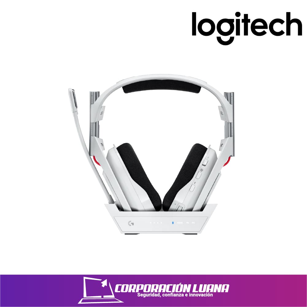 Imagen de AURICULAR ASTRO A50 LIGHTSPEED ( 939-002229 ) BLANCO | BT - PS5 - PC - XBOX | BASE INCLUIDA