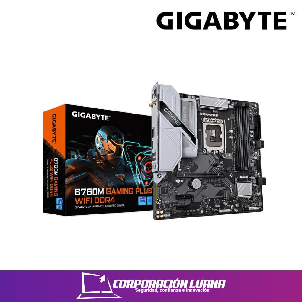 Foto del producto MOTHERBOARD GIGABYTE B760M G P WIFI ( B760M G P WIFI ) DDR4 | LGA1700