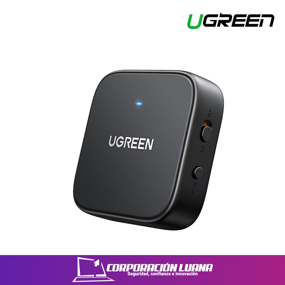 Foto del producto UGREEN BLUETHOOTH AUDIO V5.2 RECEIVER/TRANSMITTER ( 35223 ) 3.5MM