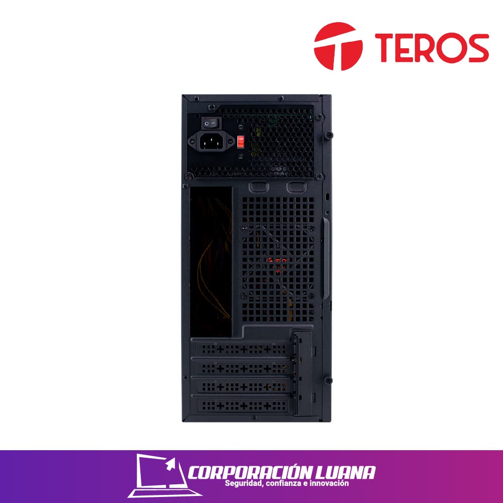 Imagen de CASE TEROS ( TE-1033S ) C/FUENTE 250W | NEGRO