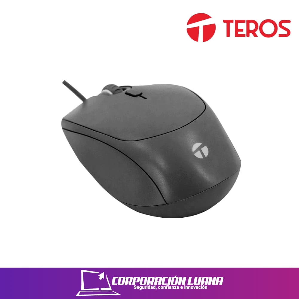 Foto del producto MOUSE TEROS ( TE-1226S ) 1600 DPI | NEGRO