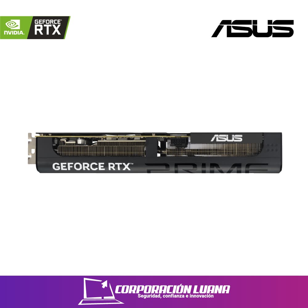 Imagen de TARJETA DE VIDEO ASUS PRIME RTX 5070 12GB ( PRIME-RTX5070-12G ) GDDR7 | DLSS4 | X3 FANES | X3 DP 1 HDMI | 192 BIT