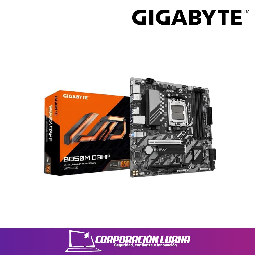 Foto del producto MOTHERBOARD GIGABYTE B850M D3HP ( B850M-D3HP ) DDR5 | AM5