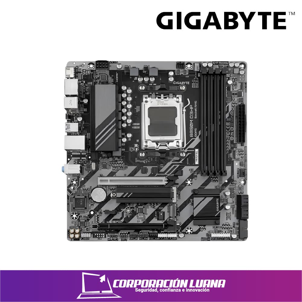 Imagen de MOTHERBOARD GIGABYTE B850M D3HP ( B850M-D3HP ) DDR5 | AM5