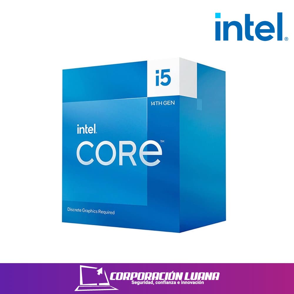 Imagen de PROCESADOR INTEL CORE I5 14400F ( BX8071514400F ) 12MB CACHE HASTA 4.40 GHZ | LGA1700