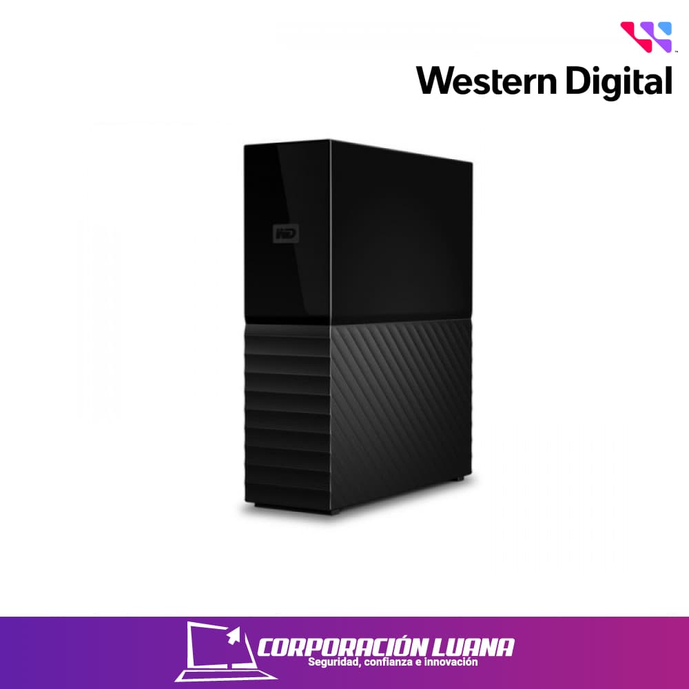 Imagen de DISCO DURO EXTERNO WESTERN DIGITAL MY BOOK 8TB ( WDBBGB0080HBK-NESN ) NEGRO | USB 3.0